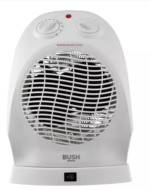 Šildytuvas ir ventiliatorius Bush 2,4 kW su sukiojimosi funkcija