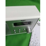 Nešiojamas radijas su žadintuvu retro Bush FM Baltas medienos efektas – Paveikslėlis 3