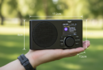 Nešiojamas radijas su žadintuvu Bush Hampton FM Bluetooth DAB+