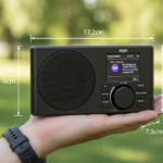 Nešiojamas radijas su žadintuvu Bush Hampton FM Bluetooth DAB+