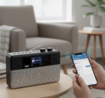 Bush radijas - kolonėlė Bluetooth su žadintuvu spalvotu ekranu DAB+FM – Paveikslėlis 5