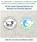 Antibakterinis kilimų valymo skystis plaunamiems siurbliams Vax Platinum (4L) - koncentratas – Paveikslėlis 3