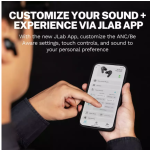 Belaidės ausinės JLAB GO pods ANC į ausis įdedamos in-ear juodos – Paveikslėlis 7