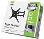 Televizoriaus sieninins laikiklis 32-55'' iki 25kg tv reguliuojamas pasukamas – Paveikslėlis 5