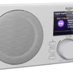 Nešiojamas radijas su žadintuvu Bush Hampton FM Bluetooth DAB+ Baltas