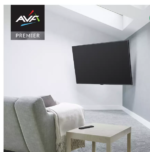 Televizoriaus tvirtas sieninins laikiklis 40-85'' iki 60kg tv reguliuojamas pasukamas – Paveikslėlis 5