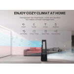 Išmanus oro kontrolės bokštas Bush: Šildytuvas Ventiliatorius Filtras – Paveikslėlis 2