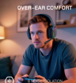 Belaidės žaidimų ausinės Gioteck TX5+ DUO Naujos kartos 2025 m. modelis – Paveikslėlis 5