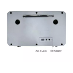 Bush Hi-Fi Micro muzikinė sistema CD grotuvas DAB+ FM radijas Bluetooth – Paveikslėlis 6