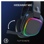 Belaidės žaidimų ausinės Gioteck TX5+ DUO Naujos kartos 2025 m. modelis – Paveikslėlis 3