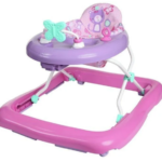 vaikštynė mergaitėms kūdikiams rožinė