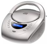 Radijas CD diskų grotuvas žadintuvas Bush Mini Boombox DAB+ FM mp3 nešiojamas