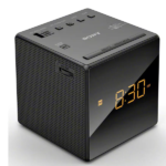 SONY FM AM laikrodis radijas žadintuvas su LED ekranu ICF-C1