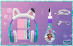 Gabby's Dollhouse vaikiškos belaidės ausinės su Bluetooth Ekids – Paveikslėlis 5
