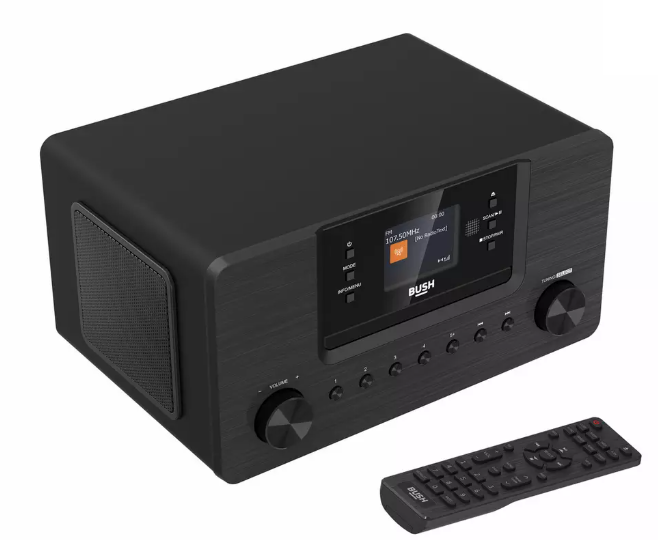 muzikinis centras cd usb bluetooth Bush