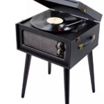 patefonas su bluetooth ant kojelių