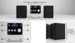 Bush CD DAB+ FM radijas ir Bluetooth Hi-Fi sistema – Paveikslėlis 2